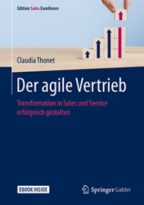 Buchcover Der agile Vertrieb Claudia Thonet