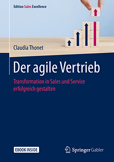 Claudia Thonet: Der agile Vertrieb, Buch, Springer Gabler, 2020