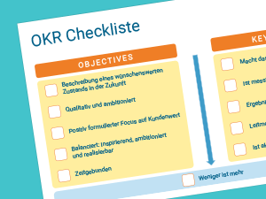 Teaser OKR Checkliste