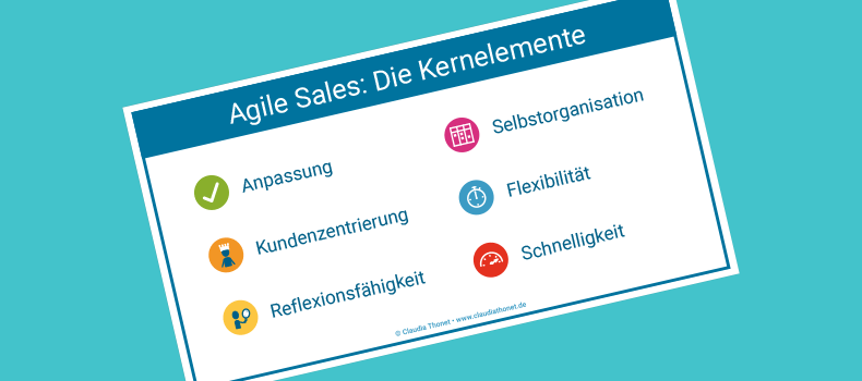 Agile Sales: Die Kernelemente, Claudia Thonet, Beitragsbild