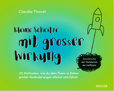 Claudia Thonet, Kleine Schritte mit großer Wirkung, Buchcover, klein